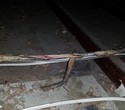 Rodent chewed wiring