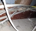  Exposed wiring and insulation after rodent damage