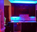 Multi-color LED under cabinet lighting - Purple under bar