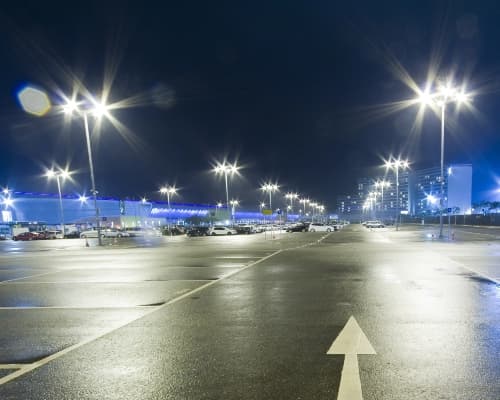 Parking Lot Lighting Image